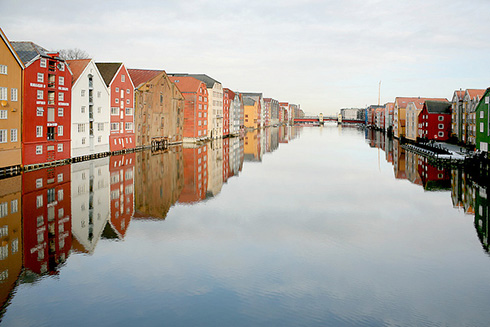 Bakklandet in Trondheim
