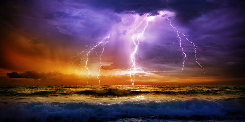 Picture illustrates storm at sea. Photo: thinkstock.com
