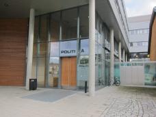 Police station facade