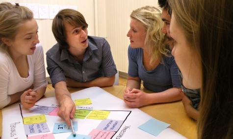 Group working together