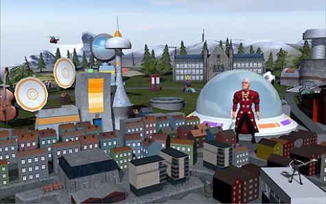 Screenshot from the Jubilee game.