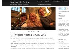 Sustainable Policy blog
