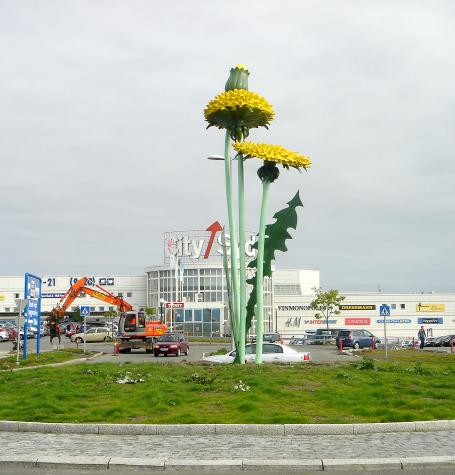 The Dandelion-sculpture at City Syd. Photo: Ruth Woods