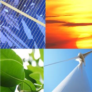 Energy from the sun, wind, offshore, the earth
