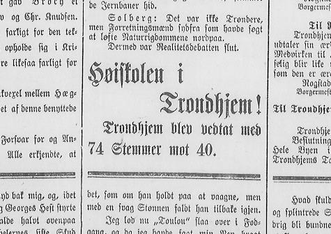 Dagsposten 1 June 1900