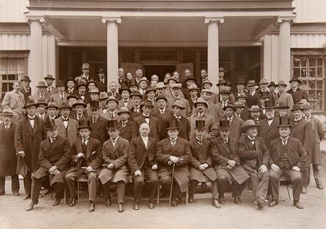 Opening of the Norwegian Teachers College at Lade, 1922