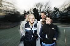 People in motion