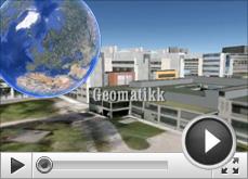 Se 3D modeller over NTNU på YouTube, fra geomatikkprosjektet i Teknostart