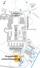 Kart over gl&oslash;shaugen