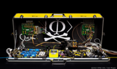 Hacker's suitcase. Photo credit: Geir Mogen, NTNU Info