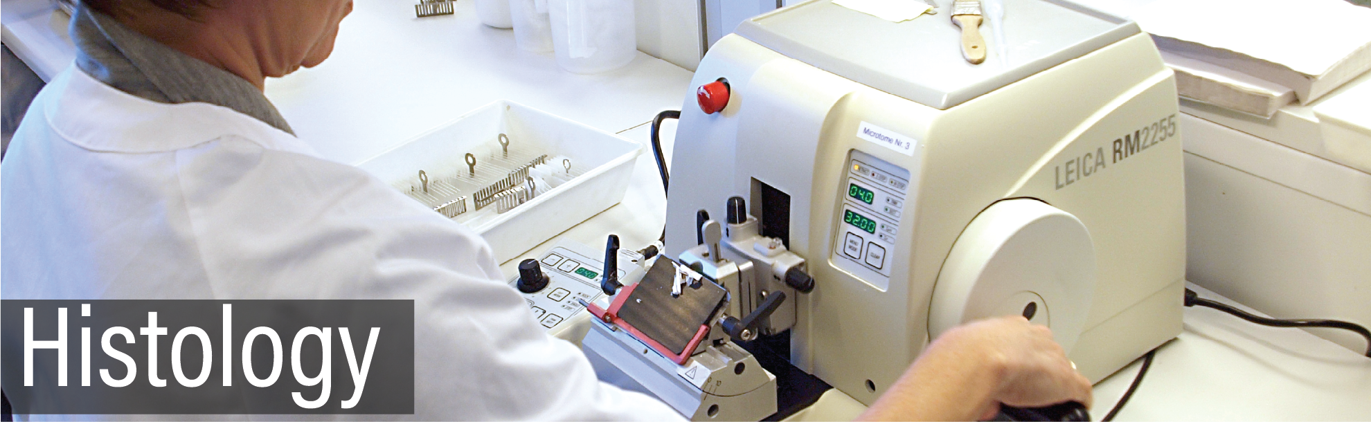 Histology lab equipment
