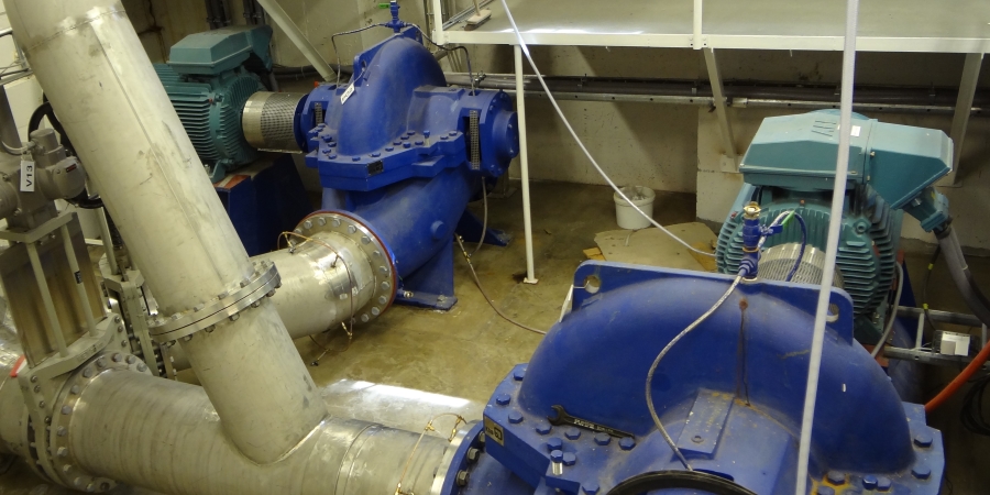 Francis turbine pumping system