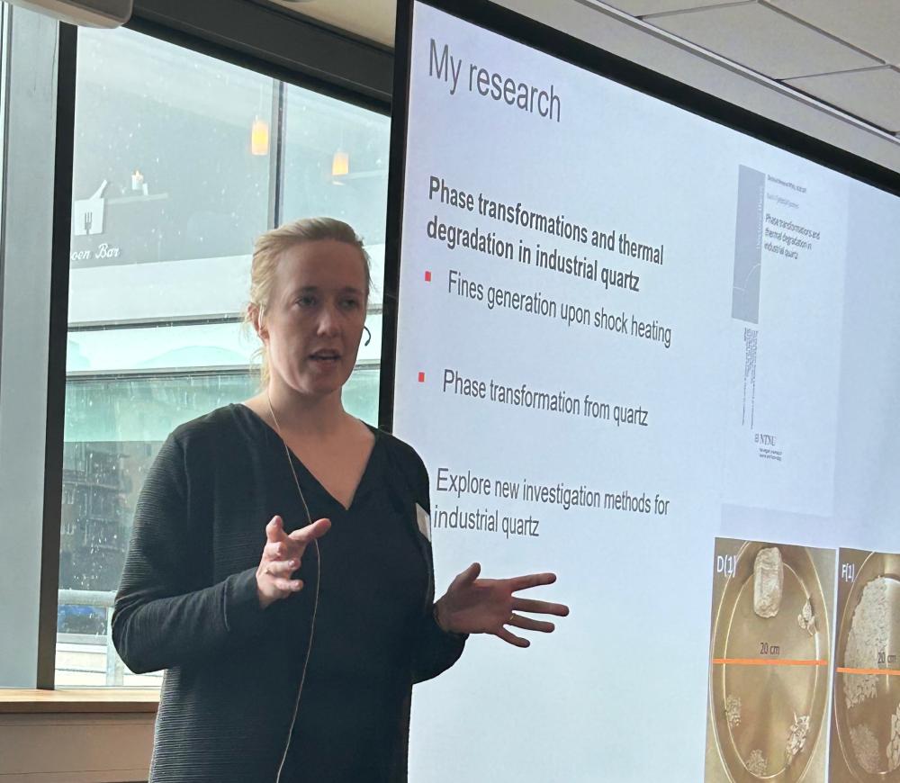 Karin Jusnes presentation. Photo