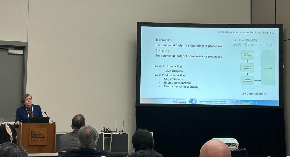 Merete Tangstad Presentation. Photo