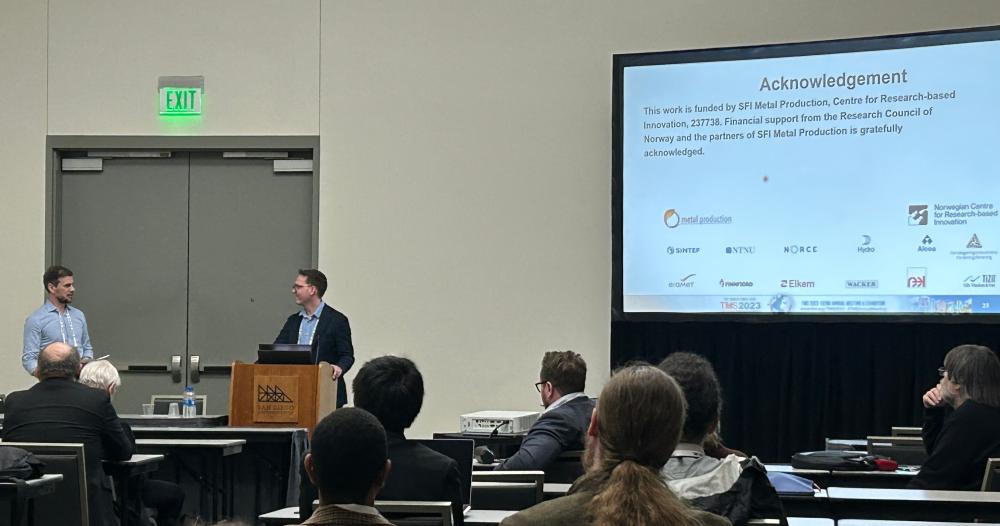 Sindre Gylver presentation. Photo