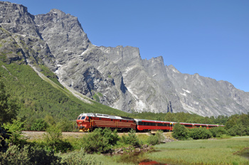 Traintravel in Norway