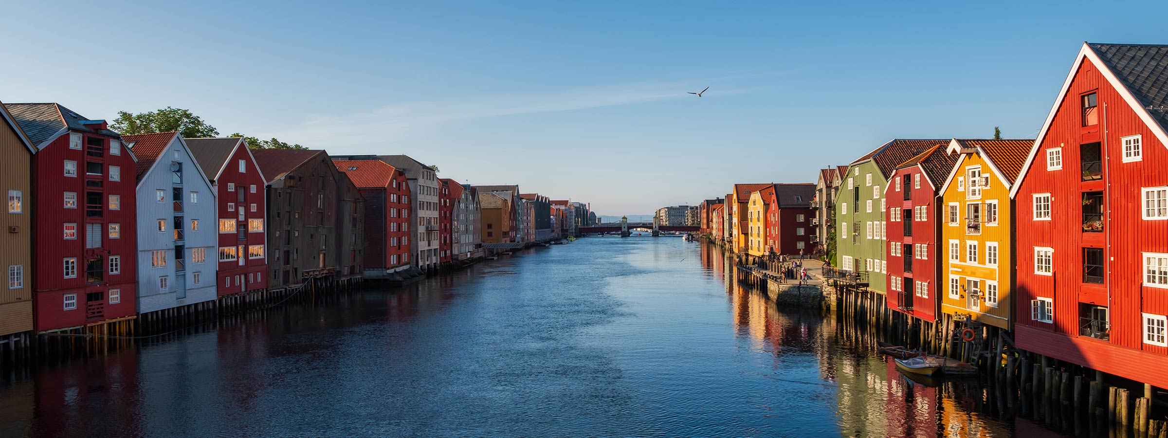 View of Nidelva in Trondiem