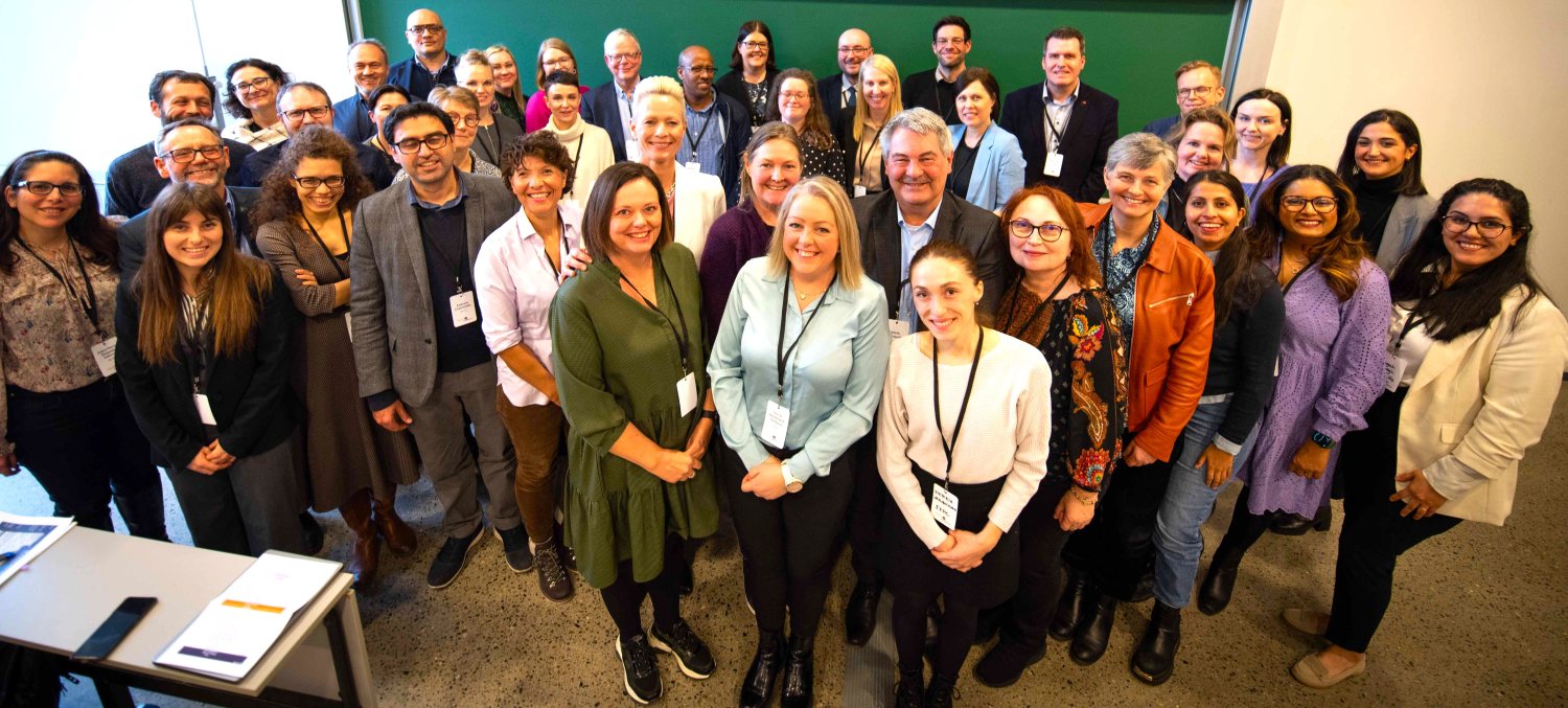 Project group gathered