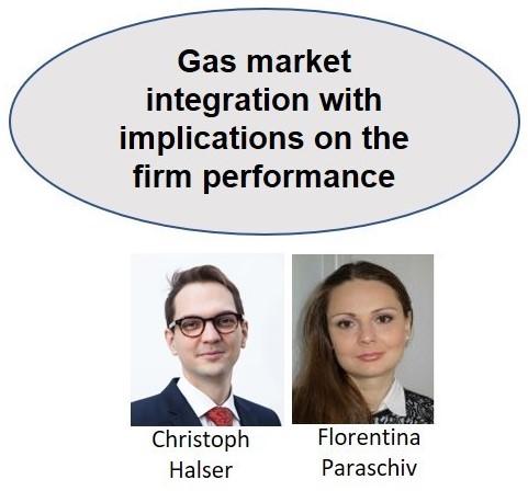 Text says Gas market integration with implications on the firm performance. Photo. 