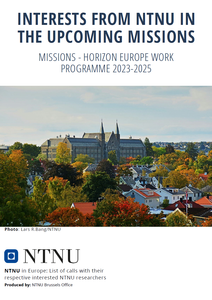 Mission brochure front page