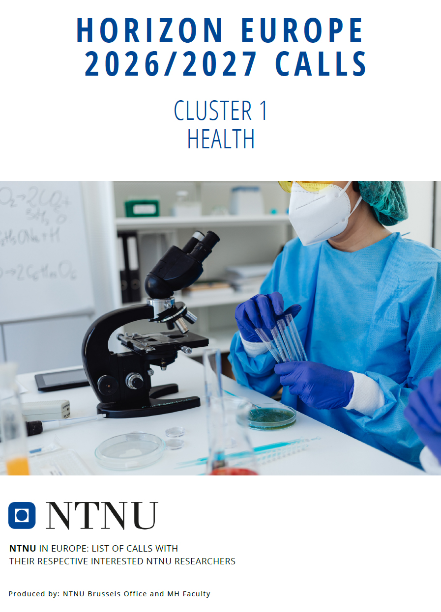 Cluster 1 front page brochure