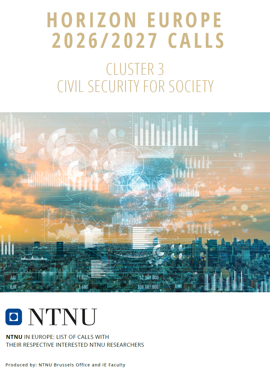 Cluster 3 front page brochure