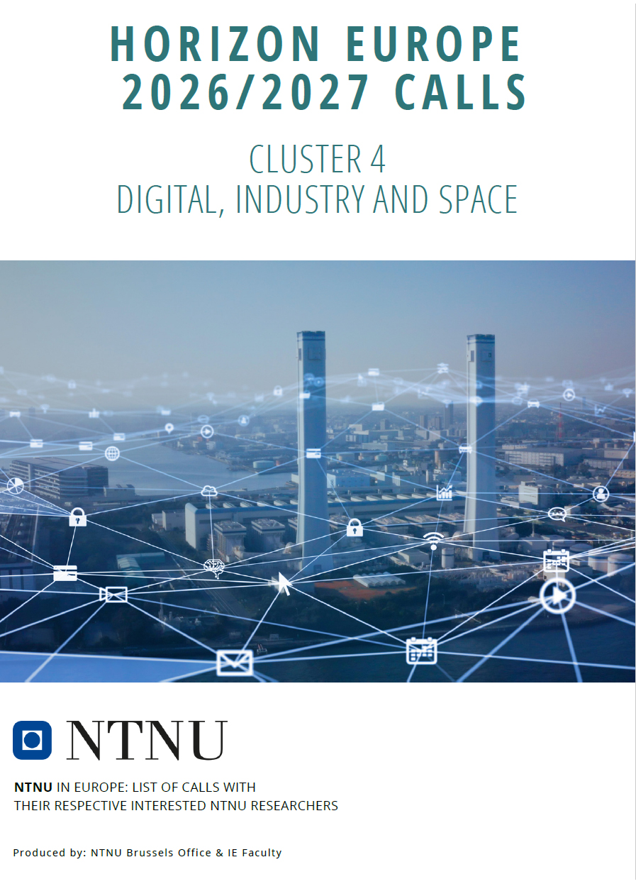 Cluster 4 front page brochure