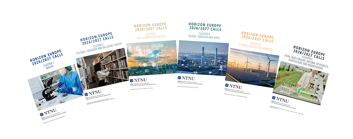 Montage brochure front pages