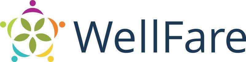 The logo for the Wellfare Research Centre. Illustration.