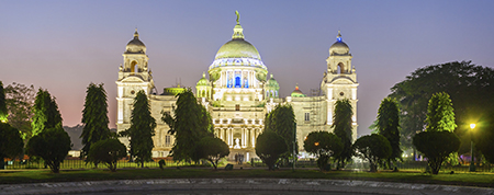 The Victoria Memorial, Kolkata, India. Photo: Colourbox