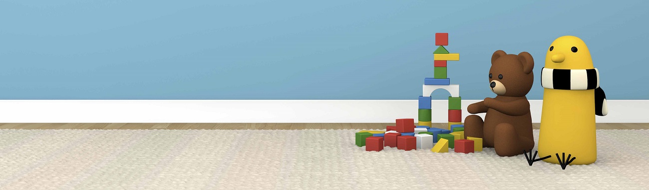 Toys, building blocks and cuddly toys