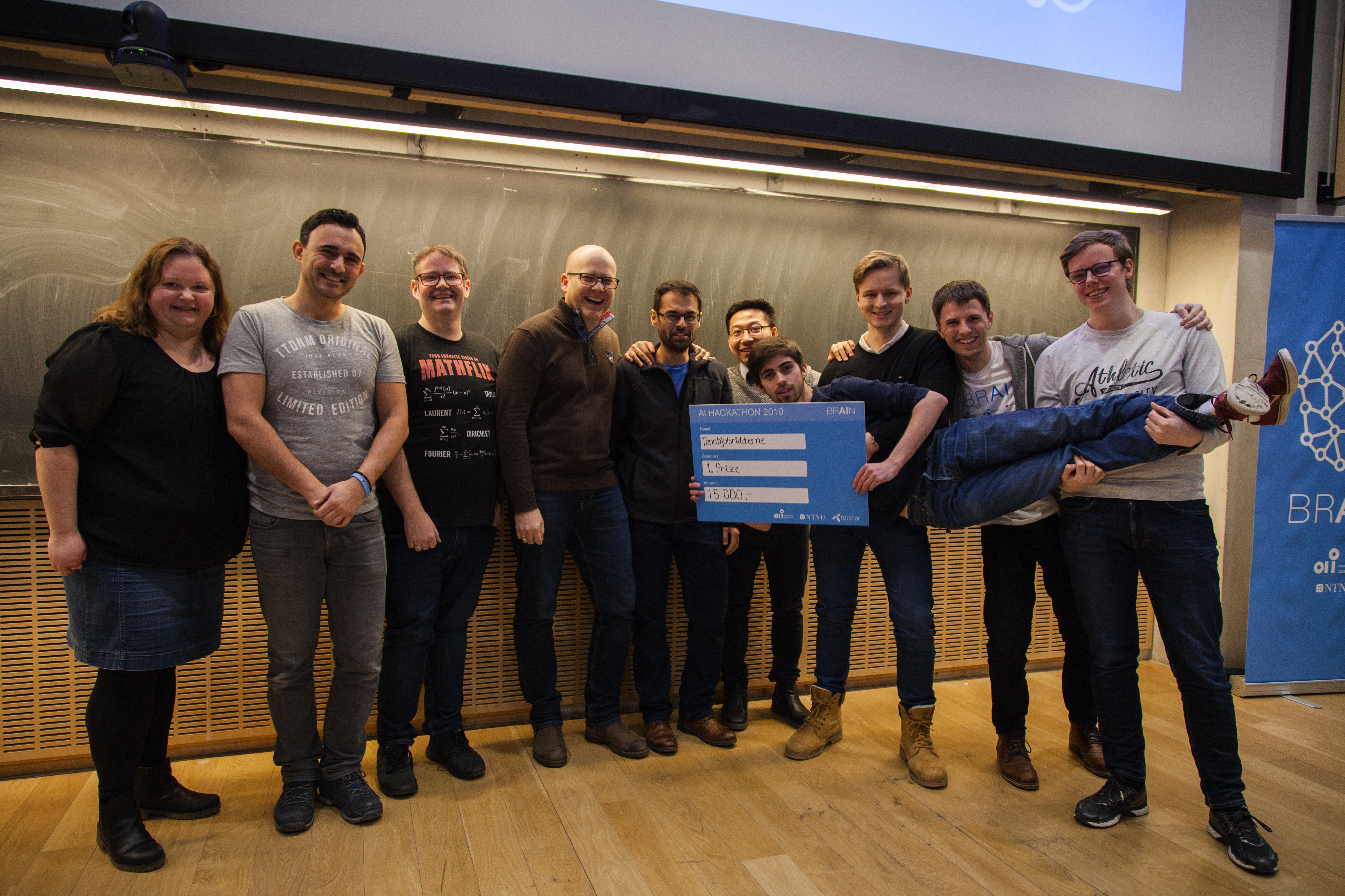 Winners of the AI hackathon