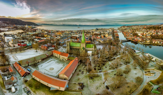 View over Trondheim