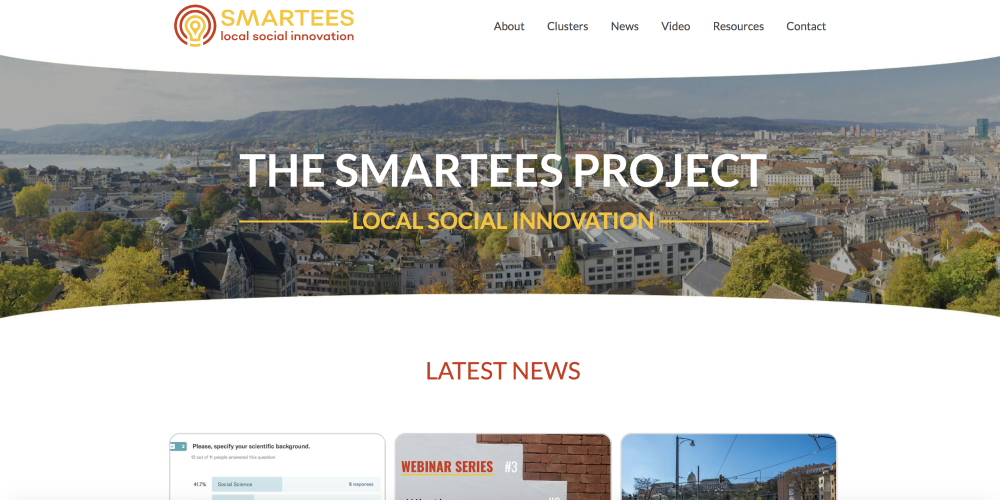 Screenshot Smartees website, photo