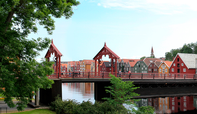 Den gamle bybro, the old city bridge