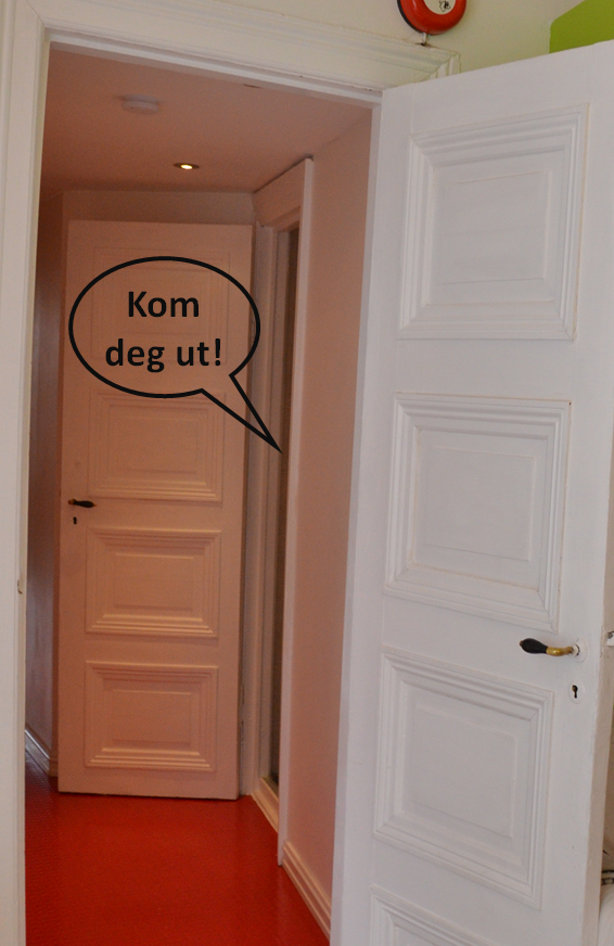 «Kom deg ut!» sier Dina.