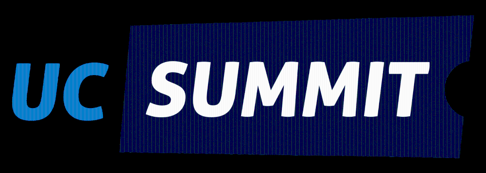 UC Summit 2023 conference logo. Link to registration page