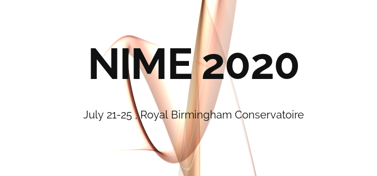 NIME 2020, Birmingham. Logo