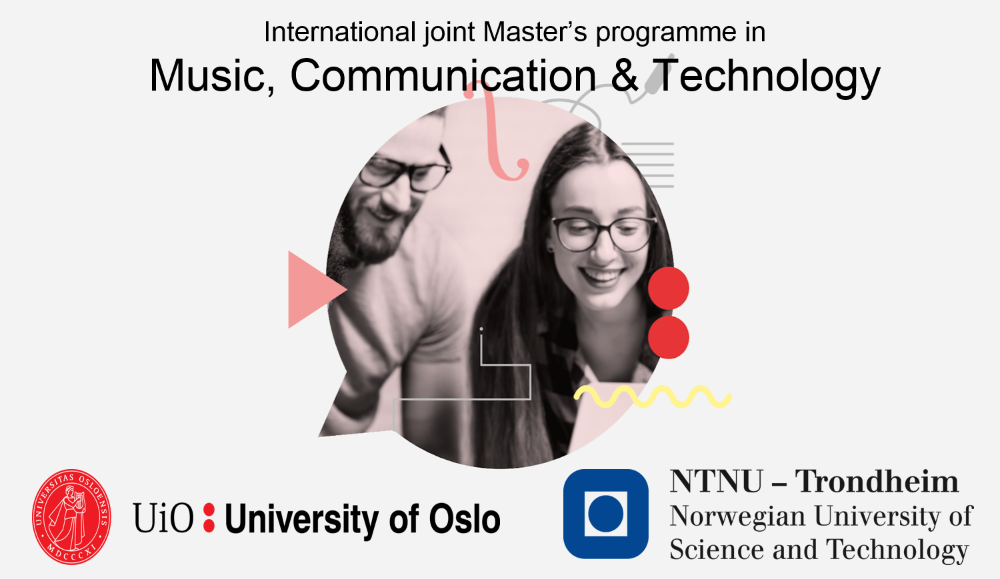 Music, Communication and Technology master's programme. Banner