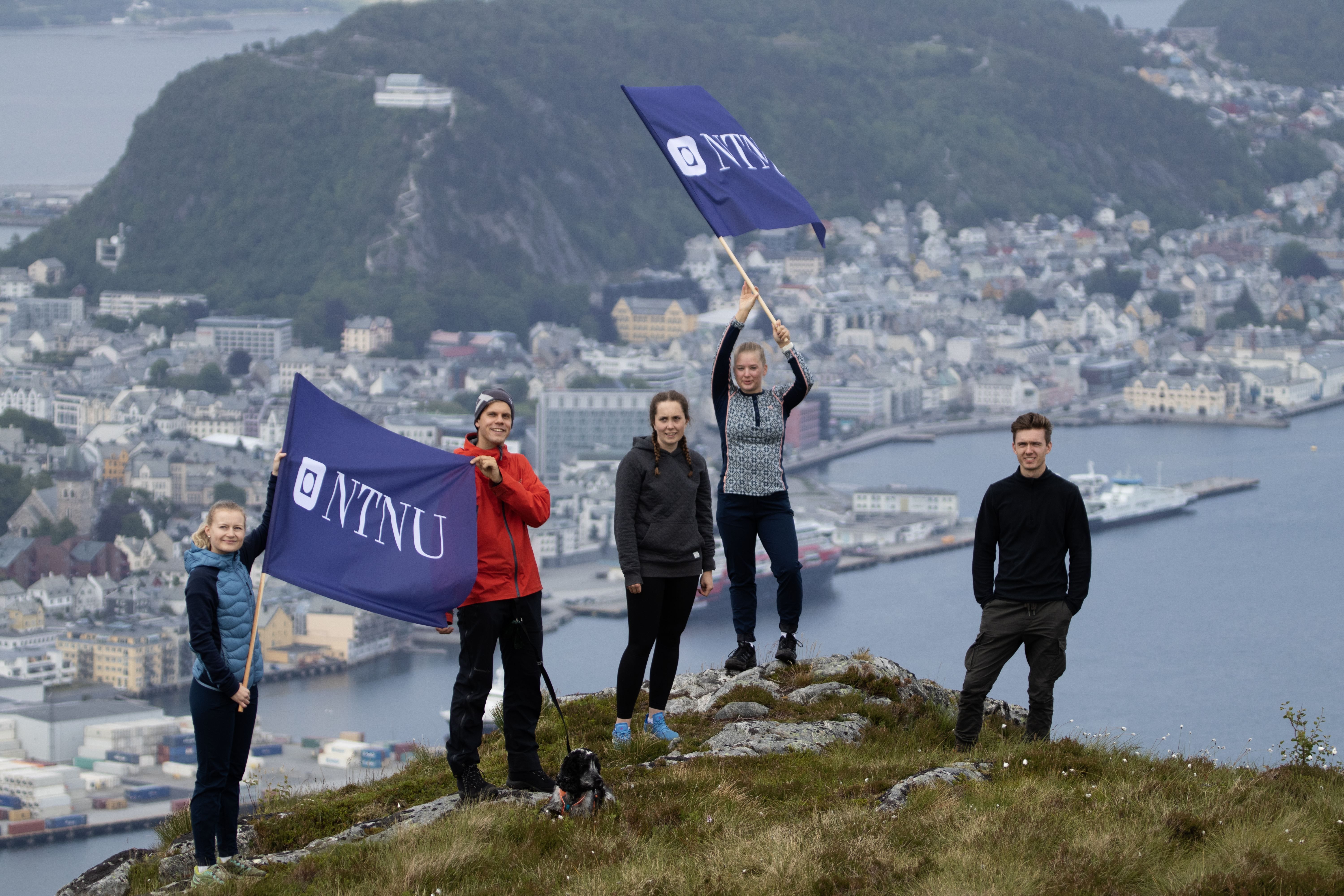 NTNU in Ålesund in the background