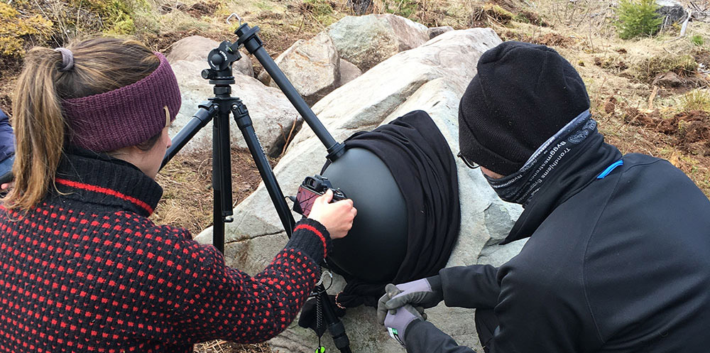 Students participate in education project. Photo