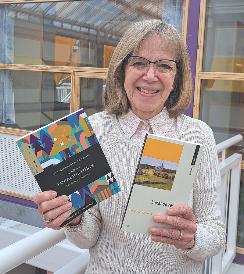 Professor Aud Mikkelsen Tretvik. Photo
