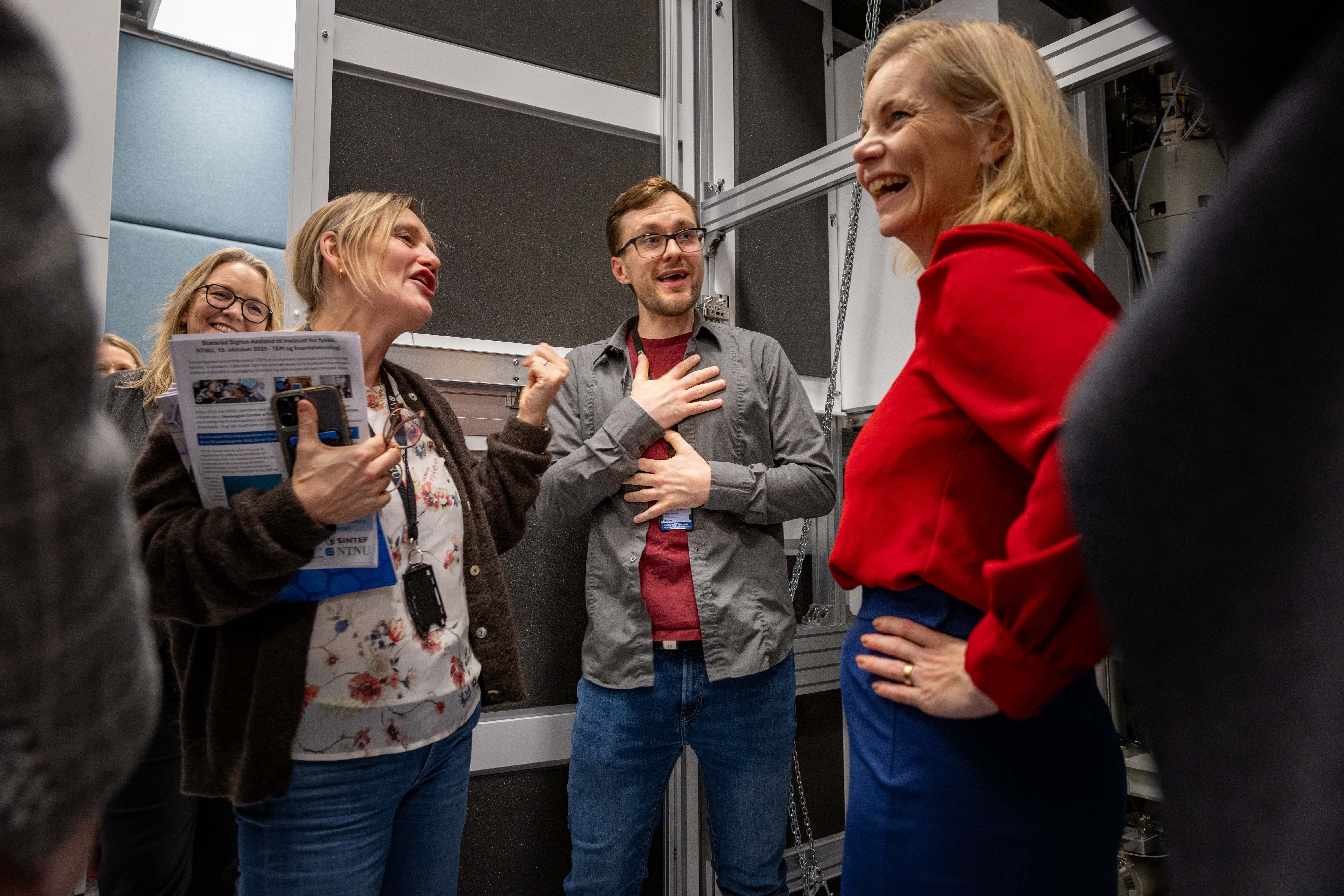 Group of people talking