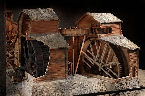 photo: Watermill model