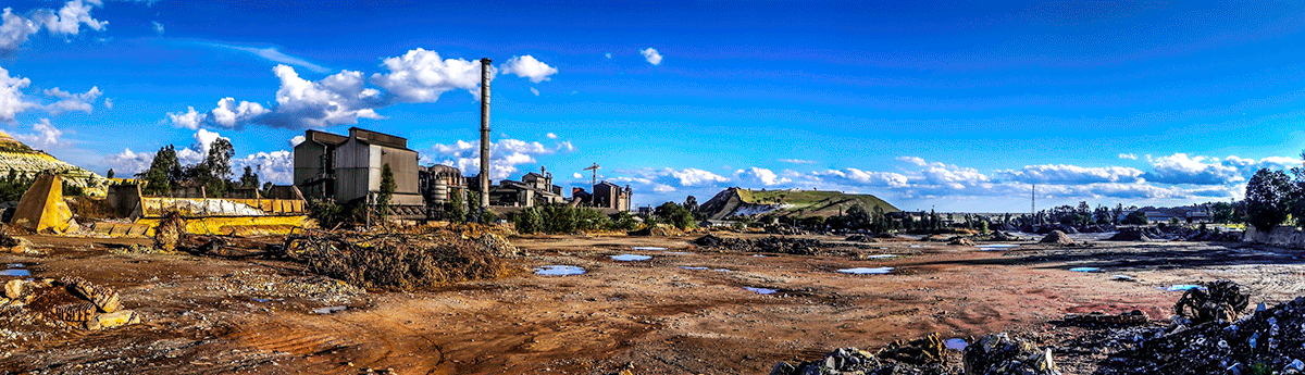 Randfontein Mine in Johannesburg. Photo