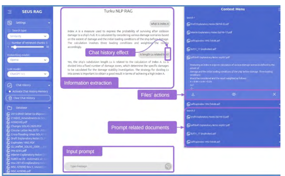 AI generated image with a ship in the rough waters