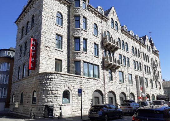 Hotel building. Photo