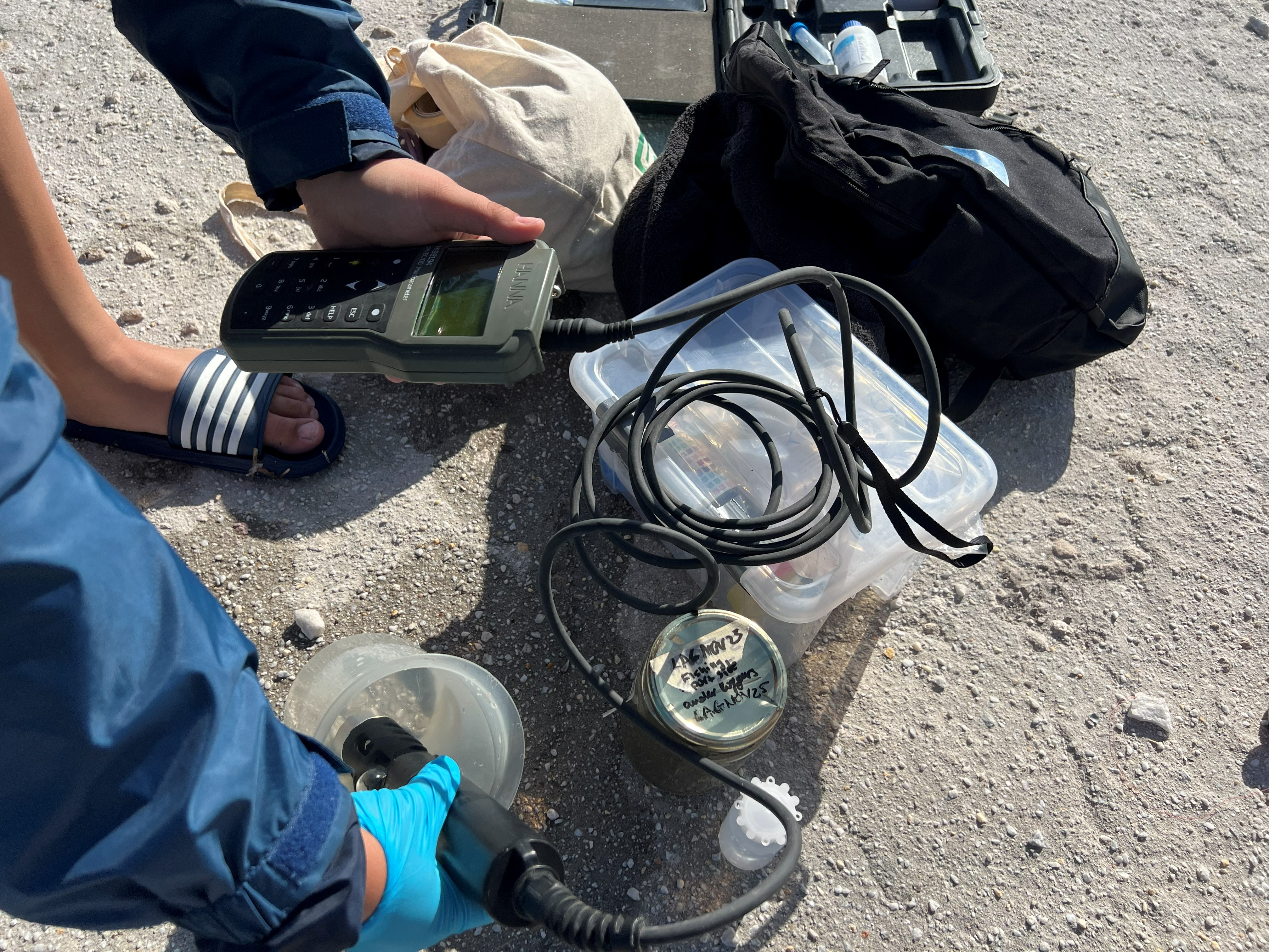 Multiparameter meter.