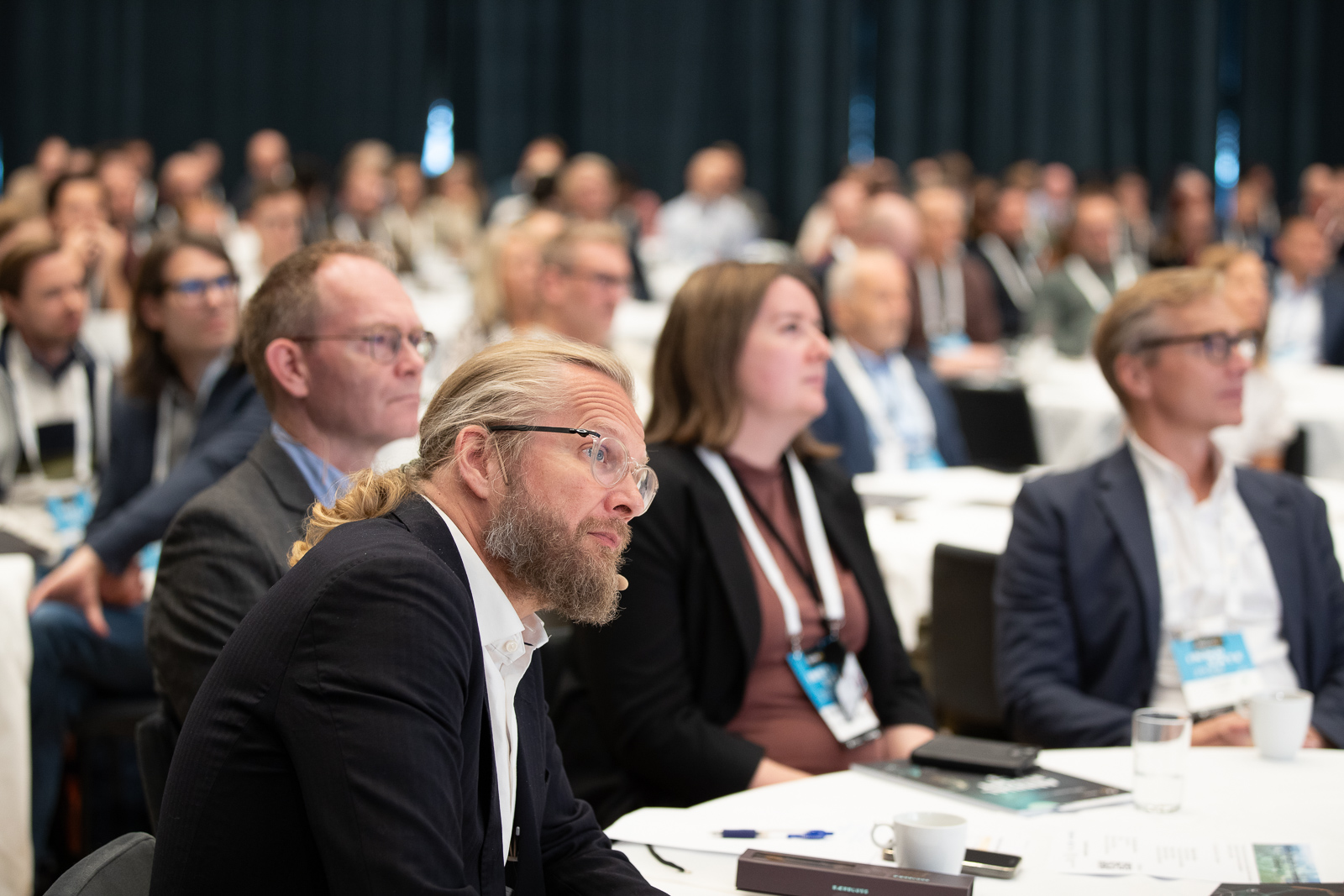 People in the conference audience