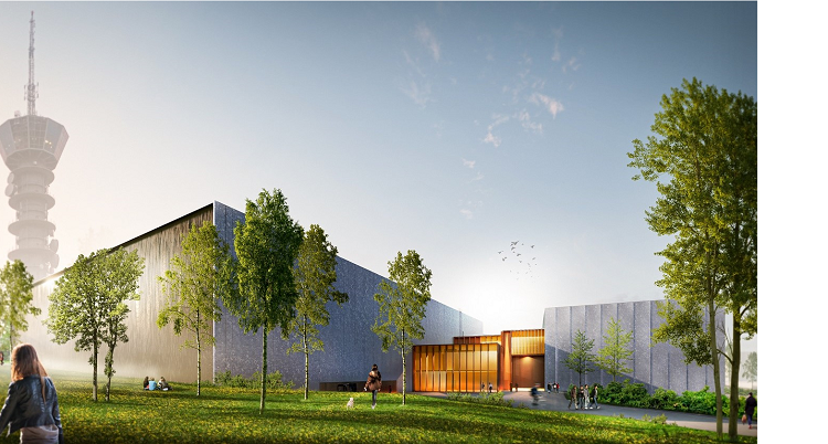 The Ocean Basin Laboratory from outside